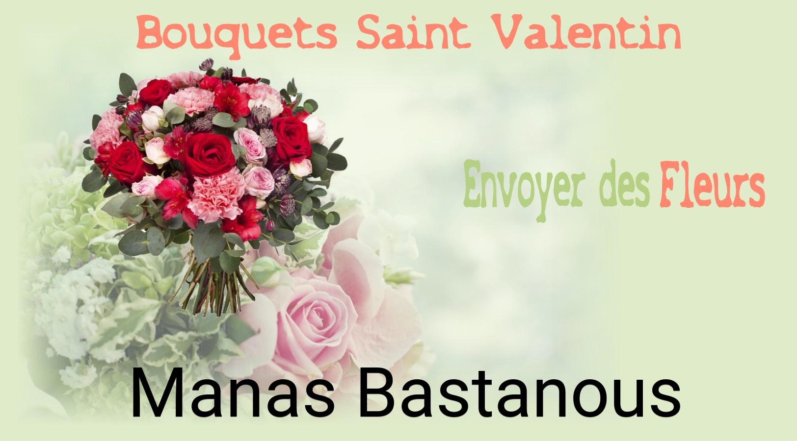 Roses de Saint-Valentin livrées à Manas-Bastanous